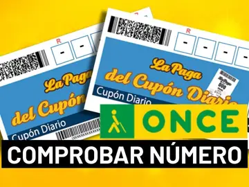 ONCE: Comprobar número del sorteo del Cupón Diario hoy en directo ONCE: Comprobar número del sorteo del Cupón Diario hoy en directo