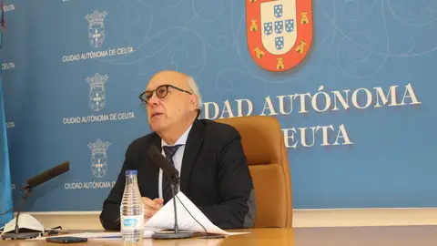 El consejero de Ceuta, Javier Guerrero (PP) Consejero de Ceuta