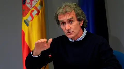 El director del Centro de Alertas y Emergencias (CCAES), Fernando Simón El director del Centro de Alertas y Emergencias (CCAES), Fernando Simón