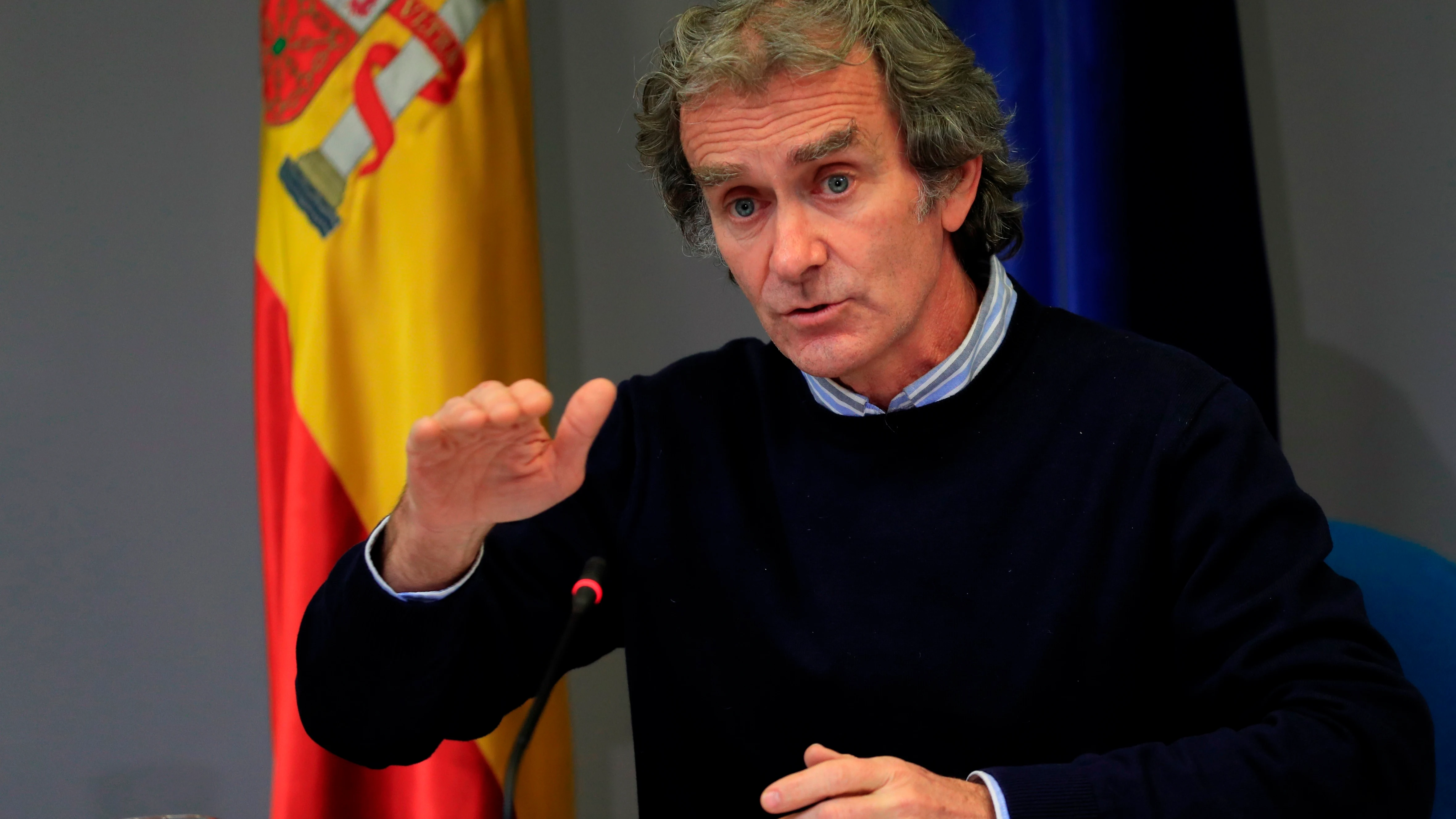 El director del Centro de Alertas y Emergencias (CCAES), Fernando Simón El director del Centro de Alertas y Emergencias (CCAES), Fernando Simón