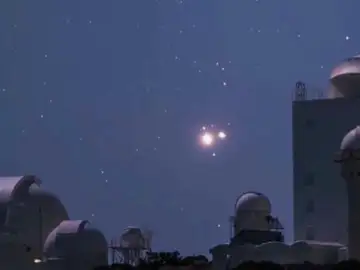 Así fue la superconjunción planetaria histórica de Júpiter y Saturno vista desde el Teide Así fue la superconjunción planetaria histórica de Júpiter y Saturno vista desde el Teide