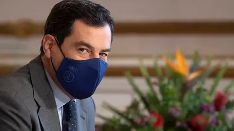 El presidente de la Junta de Andalucía, Juanma Moreno El presidente de la Junta de Andalucía, Juanma Moreno