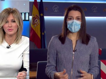 Entrevista a Inés Arrimadas sobre la polémica del consejero de Murcia vacunado