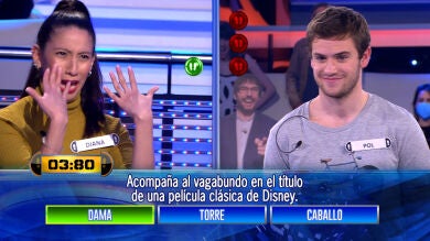 El especial lenguaje entre una concursante y Arturo Valls: “Estoy llorando de emoción por dentro” 