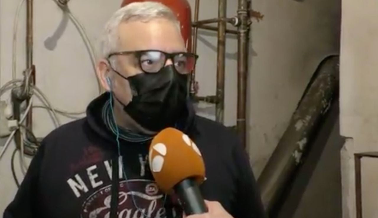 Leandro Montalban, herido en explosión de gas Leandro Montalban, herido en explosión de gas