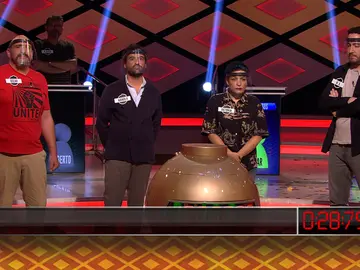 ‘Los dispersos’ lo arriesgan todo para conseguir el millón de euros en el bote final de ‘La liga de los millonarios’ de ‘¡Boom!’ ‘Los dispersos’ lo arriesgan todo para conseguir el millón de euros en el bote final de ‘La liga de los millonarios’ de ‘¡Boom!’