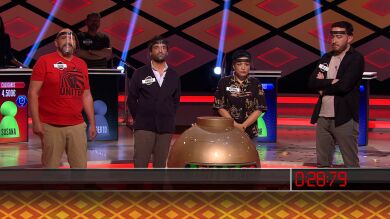 ‘Los dispersos’ lo arriesgan todo para conseguir el millón de euros en el bote final de ‘La liga de los millonarios’ de ‘¡Boom!’