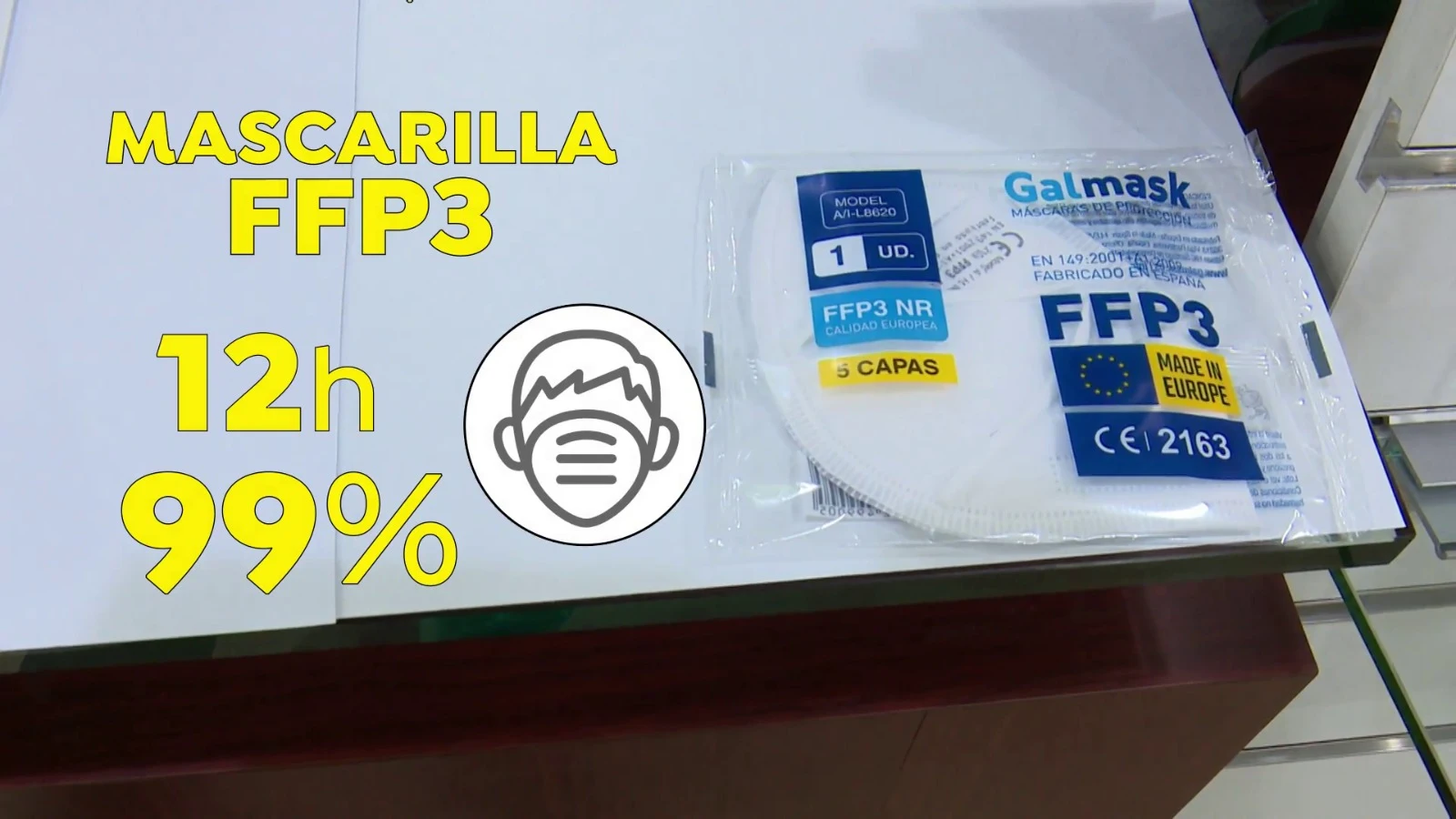 Fernando Sim&oacute;n explica que la mascarilla FFP3 es "la m&aacute;s eficaz" para protegernos del coronavirus