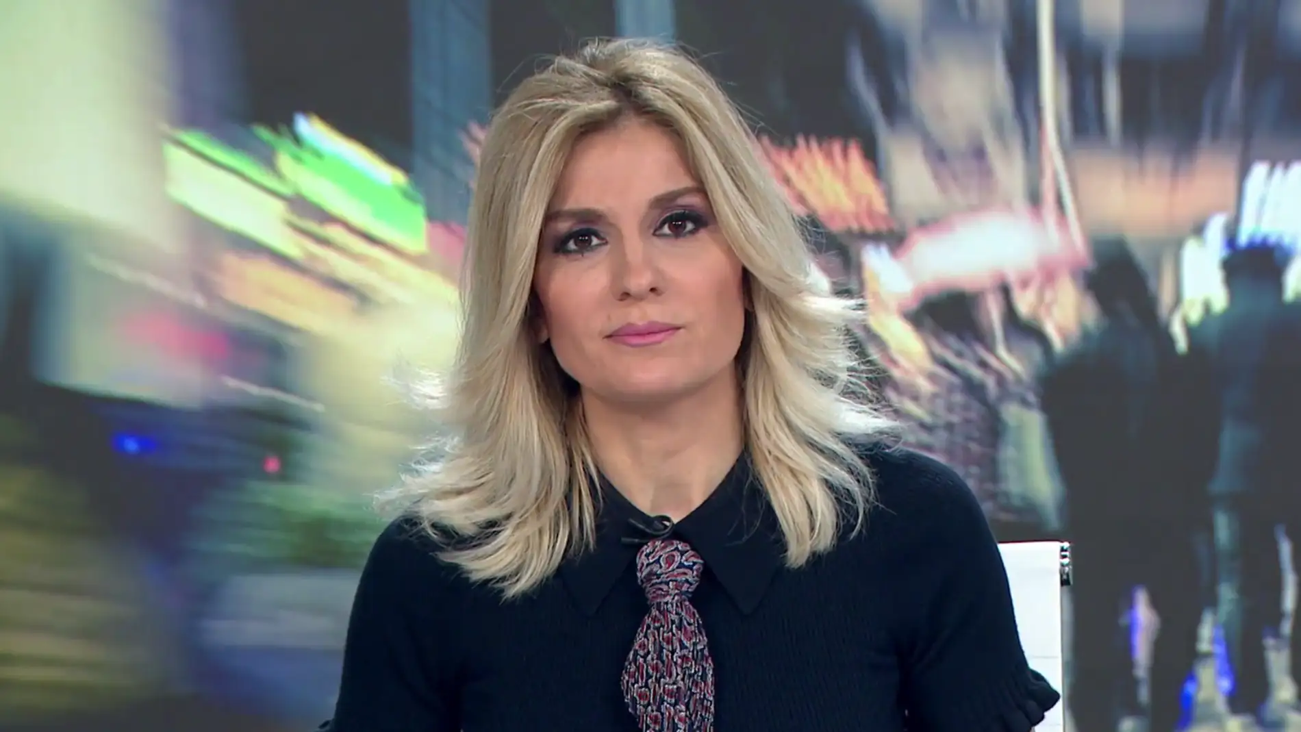 Sandra Golpe en Antena 3 Noticias 1