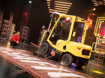 Jorge Sanz en la Maquinaria infernal Jorge Sanz en la Maquinaria infernal