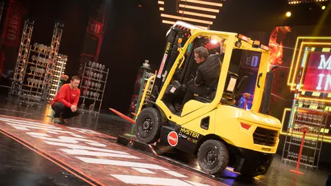 Jorge Sanz en la Maquinaria infernal Jorge Sanz en la Maquinaria infernal