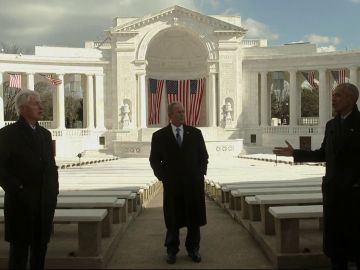 George W. Bush, Bill Clinton y Barack Obama