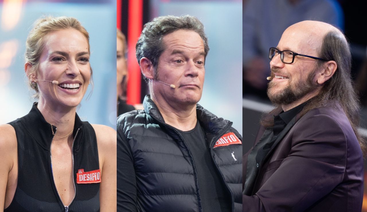 Los zascas de Santiago Segura, la chulería de Jorge Sanz y una imbatible Kira Miró en el segundo programa de ‘El Desafío’ Los zascas de Santiago Segura, la chulería de Jorge Sanz y una imbatible Kira Miró en el segundo programa de ‘El Desafío’