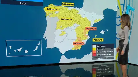 La previsión del tiempo: La borrasca Ignacio dejará lluvias y rachas de viento que podrían alcanzar los 110 km/h La previsión del tiempo: La borrasca Ignacio dejará lluvias y rachas de viento que podrían alcanzar los 110 km/h