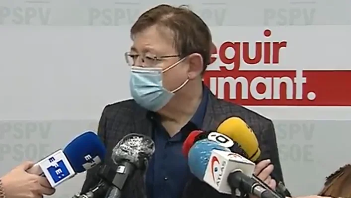 Ximo Puig, presidente de la Comunidad valenciana Ximo Puig, presidente de la Comunidad valenciana