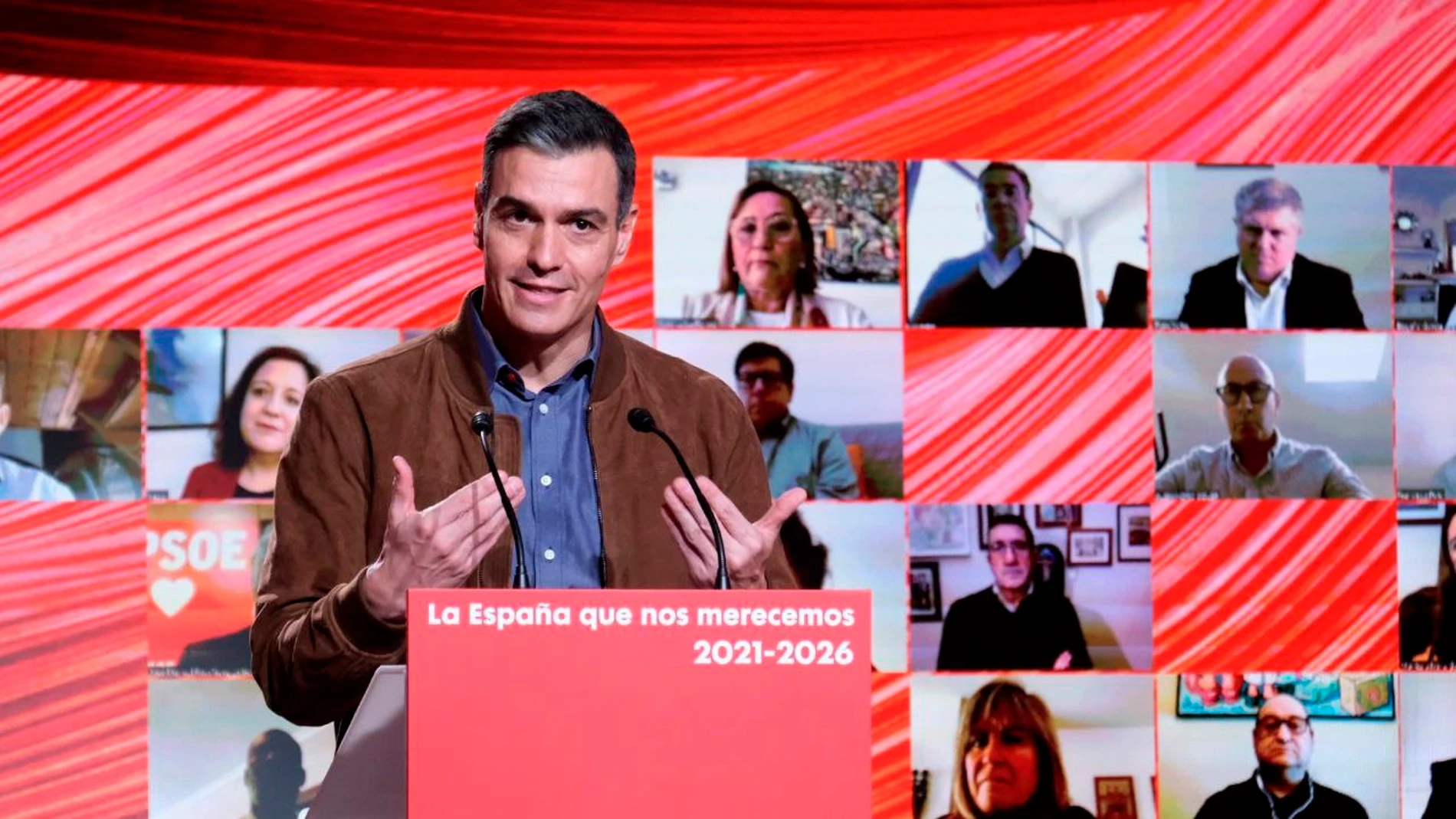 Pesro Sánchez, en el Congreso Federal del PSOE Pesro Sánchez, en el Congreso Federal del PSOE