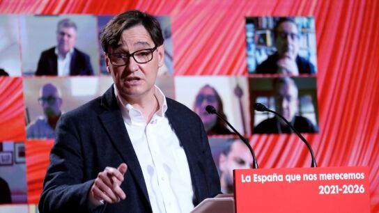 Salvador Illa, candidato del PSC en las elecciones de Catalu&ntilde;a 2021