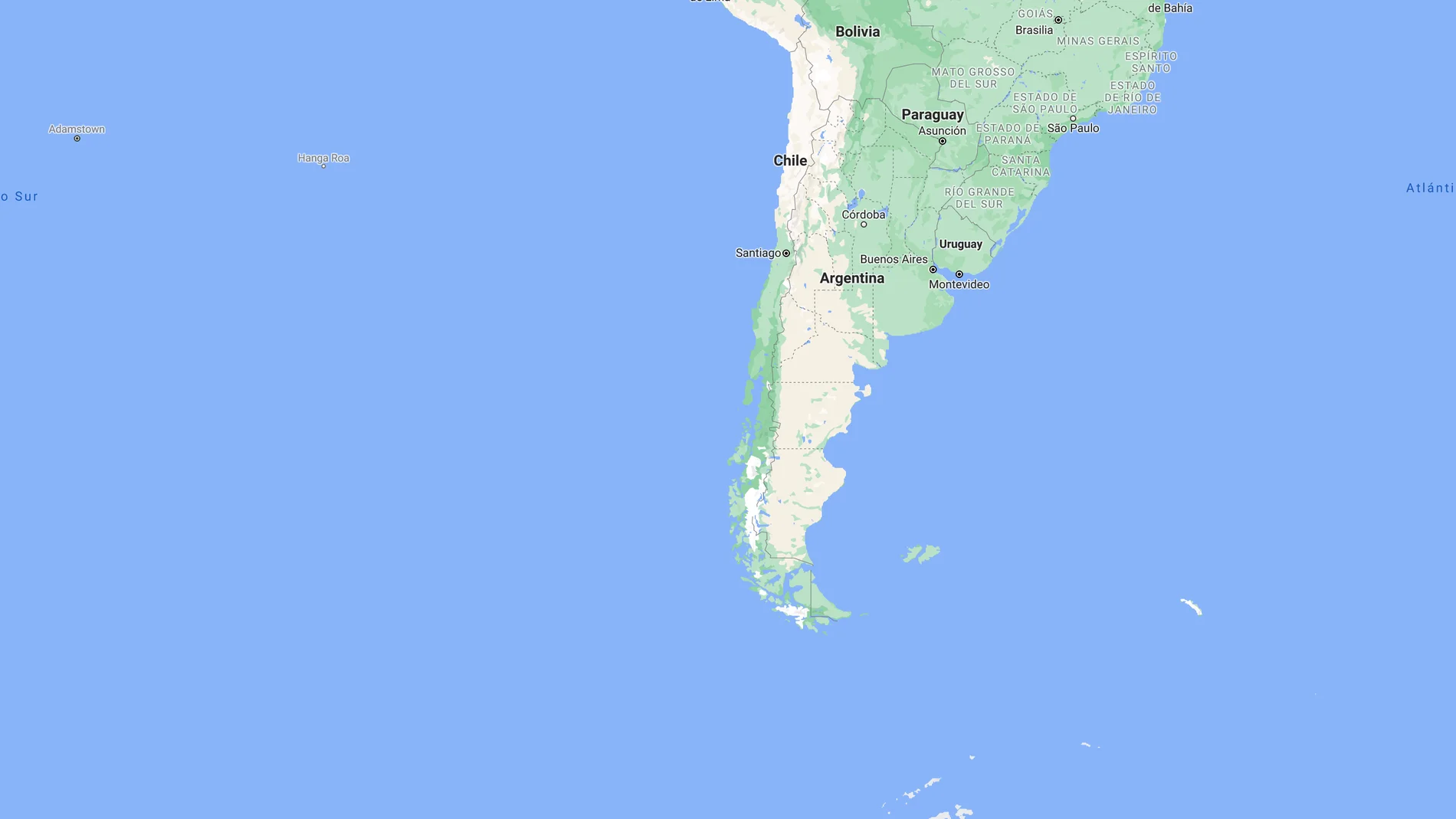Dos seísmos en la Antártida y en Chile Dos seísmos en la Antártida y en Chile