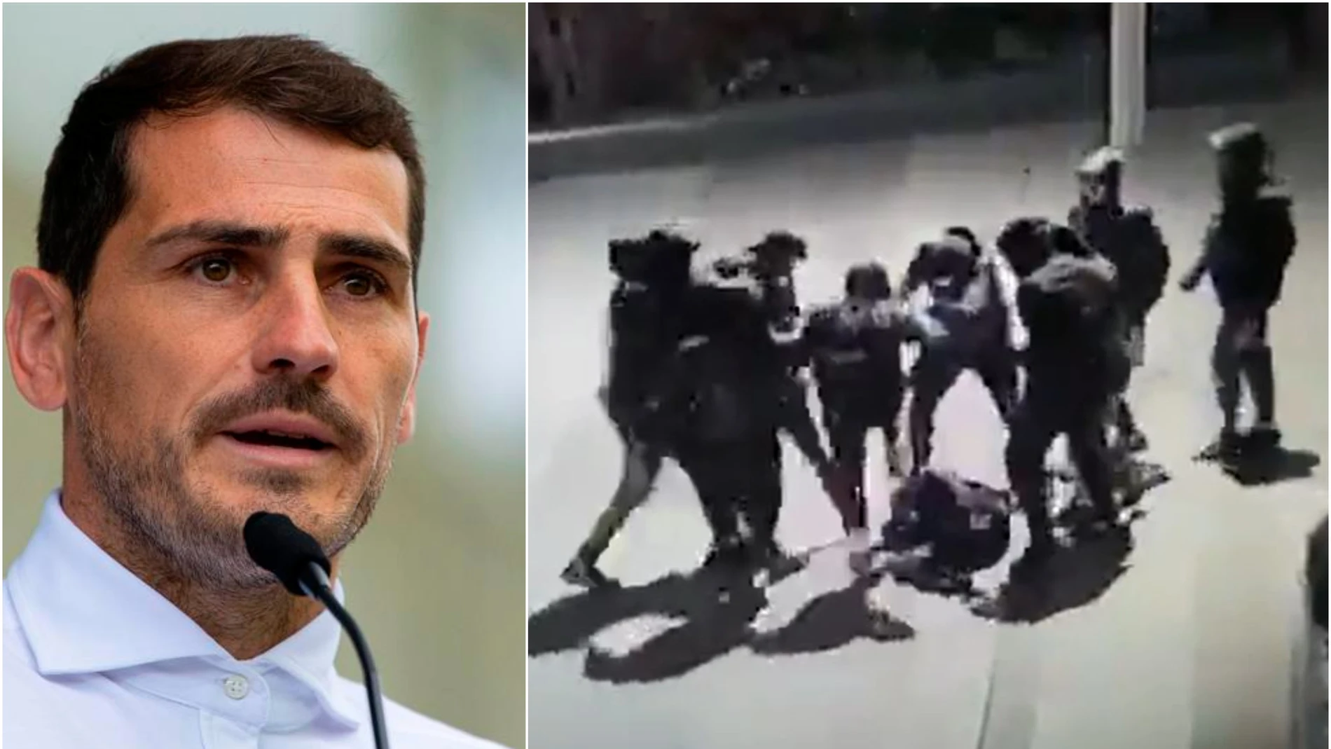 Iker Casillas explota por la brutal paliza a un joven de 15 años en París Iker Casillas explota por la brutal paliza a un joven de 15 años en París