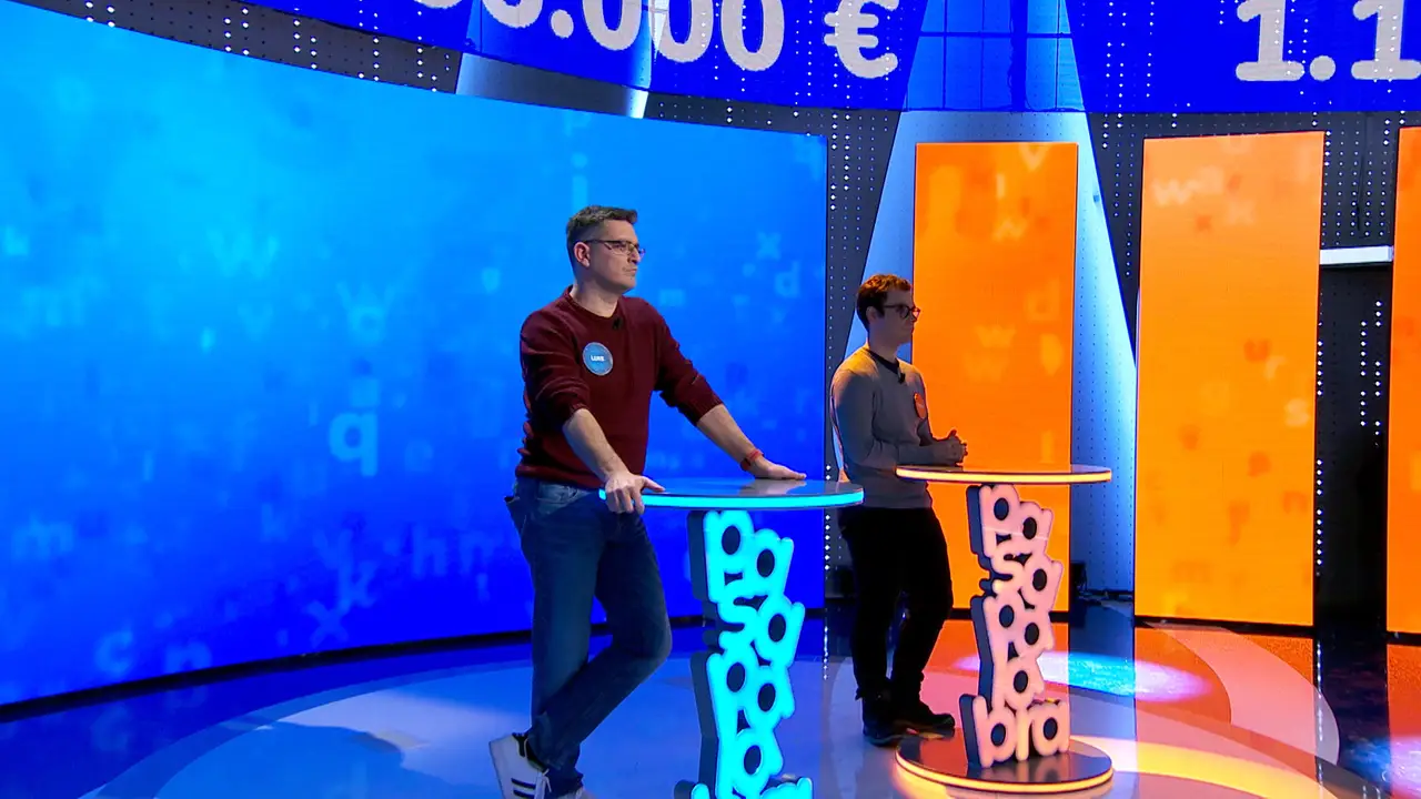 Un rosco inusual: Pablo y Luis, muy lejos del bote de ‘Pasapalabra’