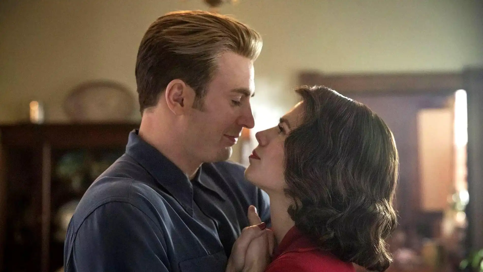 Capitán América y Peggy Carter en 'Vengadores: Endgame'