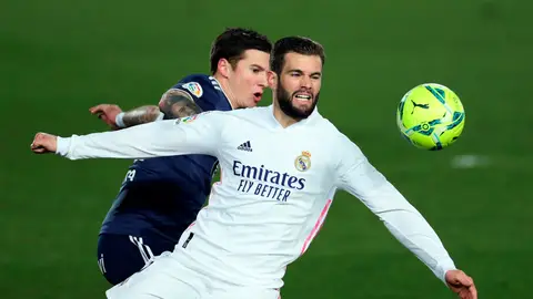 Nacho Fernández, durante un partido Nacho Fernández, durante un partido