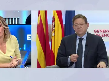 Ximo Puig en Espejo Público. Ximo Puig en Espejo Público.