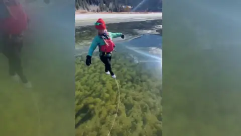 Lake City, en el estado de Colorado, esconde un impresionante universo marino congelado Lake City, en el estado de Colorado, esconde un impresionante universo marino congelado