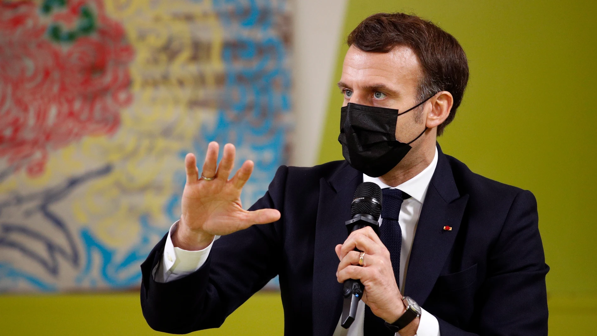 El presidente de Francia, Emmanuel Macron. El presidente de Francia, Emmanuel Macron.