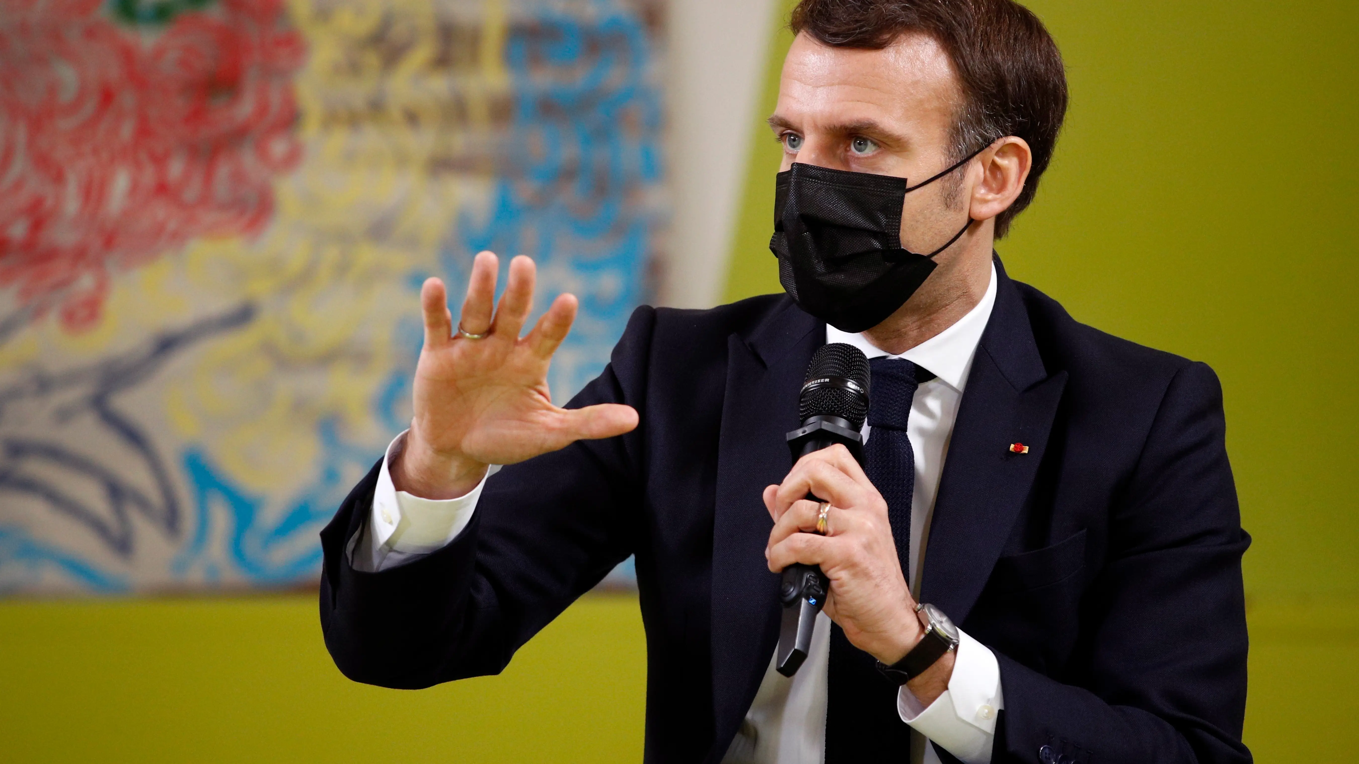 El presidente de Francia, Emmanuel Macron. El presidente de Francia, Emmanuel Macron.
