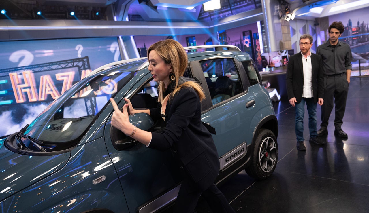 Una nueva utilidad del cinturón de seguridad: Marta Hazas lo explica en 'El Hormiguero 3.0' Una nueva utilidad del cinturón de seguridad: Marta Hazas lo explica en 'El Hormiguero 3.0'