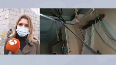 Espejo Público entra en los pisos afectados por la explosión en Madrid: 