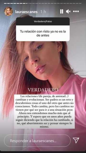 La respuesta de Laura Escanes 