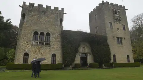Fachada y exterior del Pazo de Meirás Fachada y exterior del Pazo de Meirás