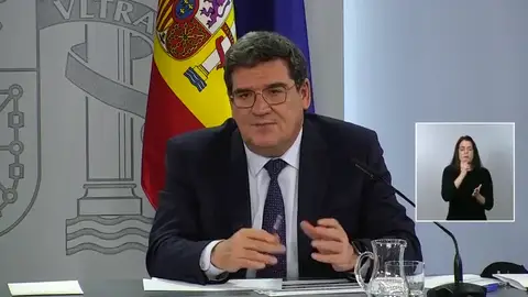 Escrivá anunciando novedades en el ingreso mínimo vital Escrivá anunciando novedades en el ingreso mínimo vital