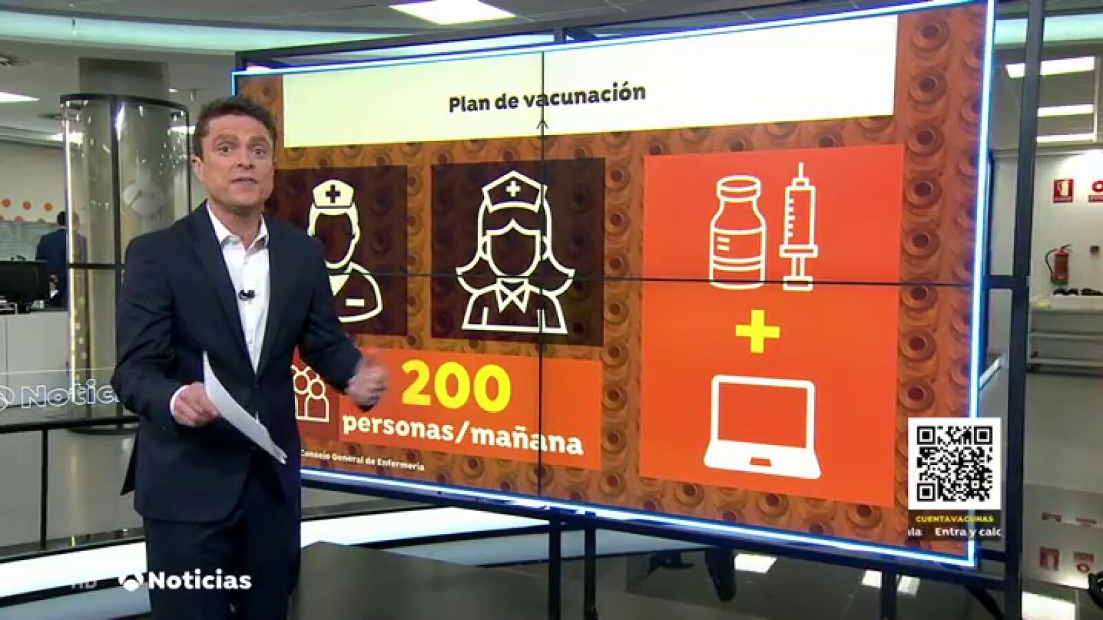 El Consejo General de Enfermería asegura que una enfermera podría vacunar a 200 personas en una sola mañana 