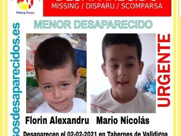 Niños desaparecidos en Valencia 