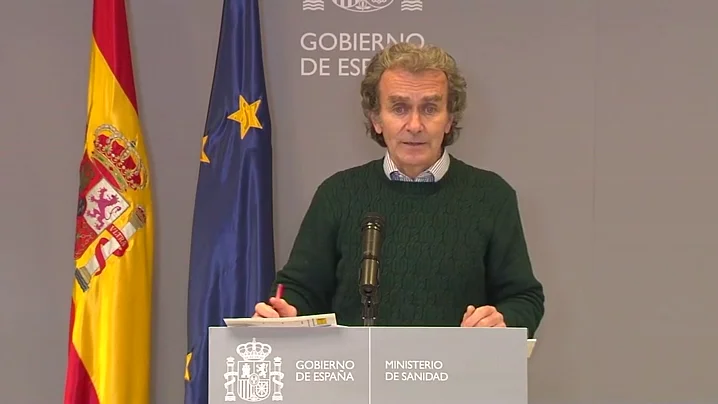 Fernando Sim&oacute;n habla sobre la situaci&oacute;n del coronavirus en Espa&ntilde;a