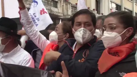 El correísta Andrés Arauz consigue ganar la primera vuelta de las elecciones presidenciales de Ecuador El correísta Andrés Arauz consigue ganar la primera vuelta de las elecciones presidenciales de Ecuador