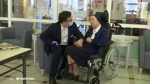 La monja Sor Andre, la mujer más longeva de Europa, supera el coronavirus con 116 años La monja Sor Andre, la mujer más longeva de Europa, supera el coronavirus con 116 años