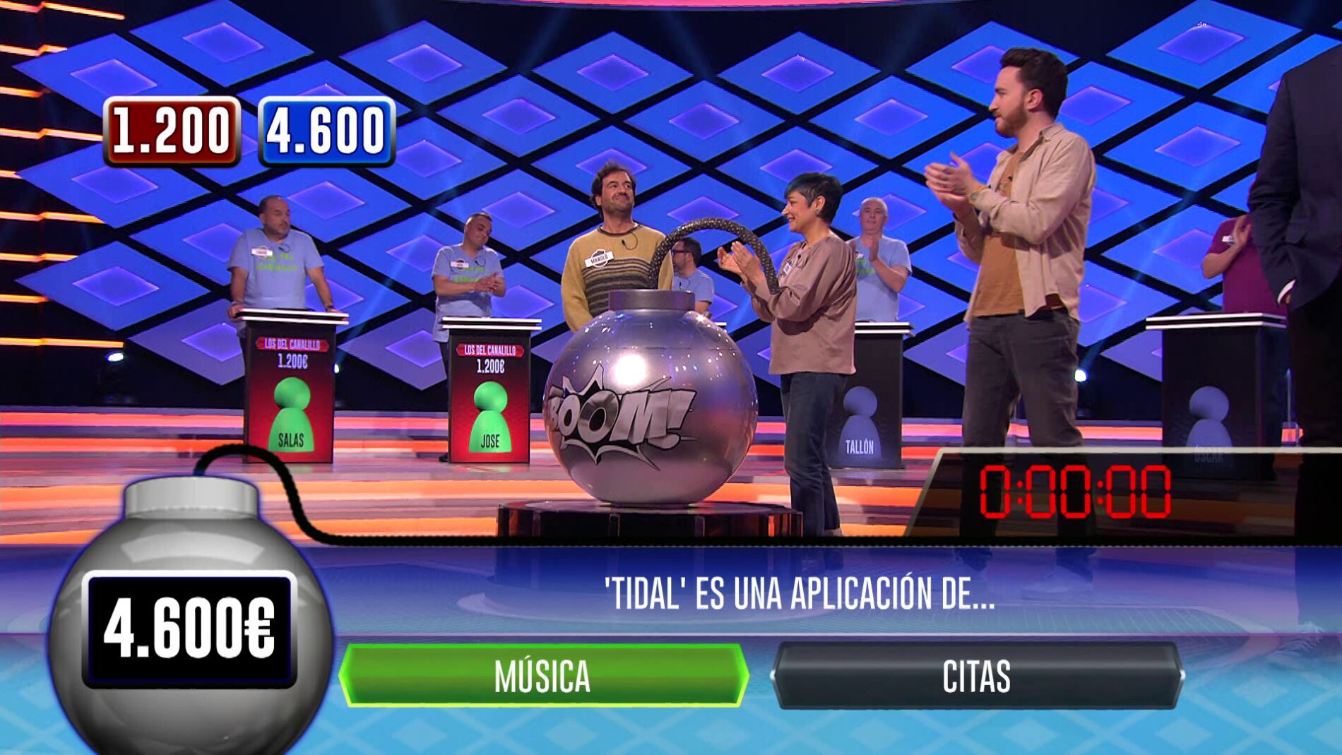 Manolo se resarce de su derrota con un gran pleno en la bomba clasificatoria