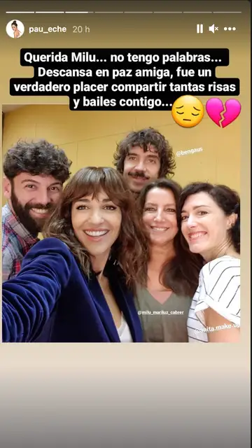 Paula Echevarría y Milu, junto a otros amigos Paula Echevarría y Milu, junto a otros amigos