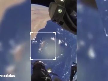 Así se ven las Islas Canarias desde la Estación Espacial Internacional