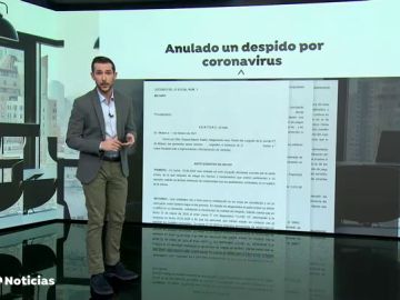 Un juez anula el despido de un trabajador después de que le comunicara a la empresa que tenía coronavirus