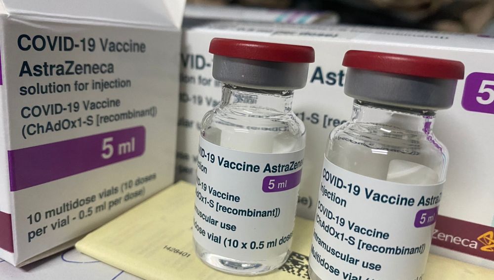 Vacunas producidas por AstraZeneca.