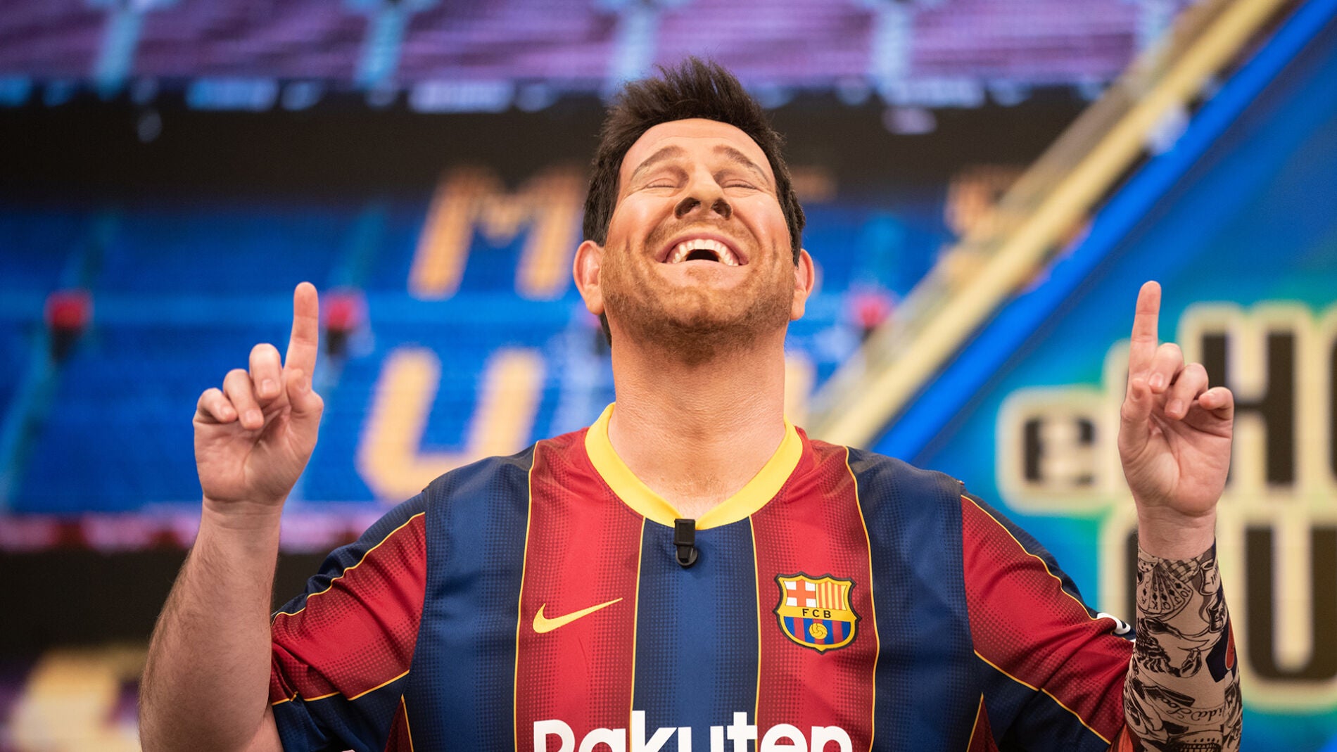 El doble de acci&oacute;n de Messi se confiesa en 'El Hormiguero 3.0': "Cada vez que respiro son mil pavos"