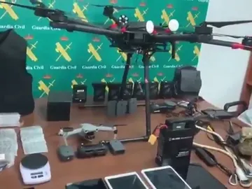 Desmantelada una red tráfico de drogas que utilizaban los narcodrones para operar Desmantelada una red tráfico de drogas que utilizaban los narcodrones para operar