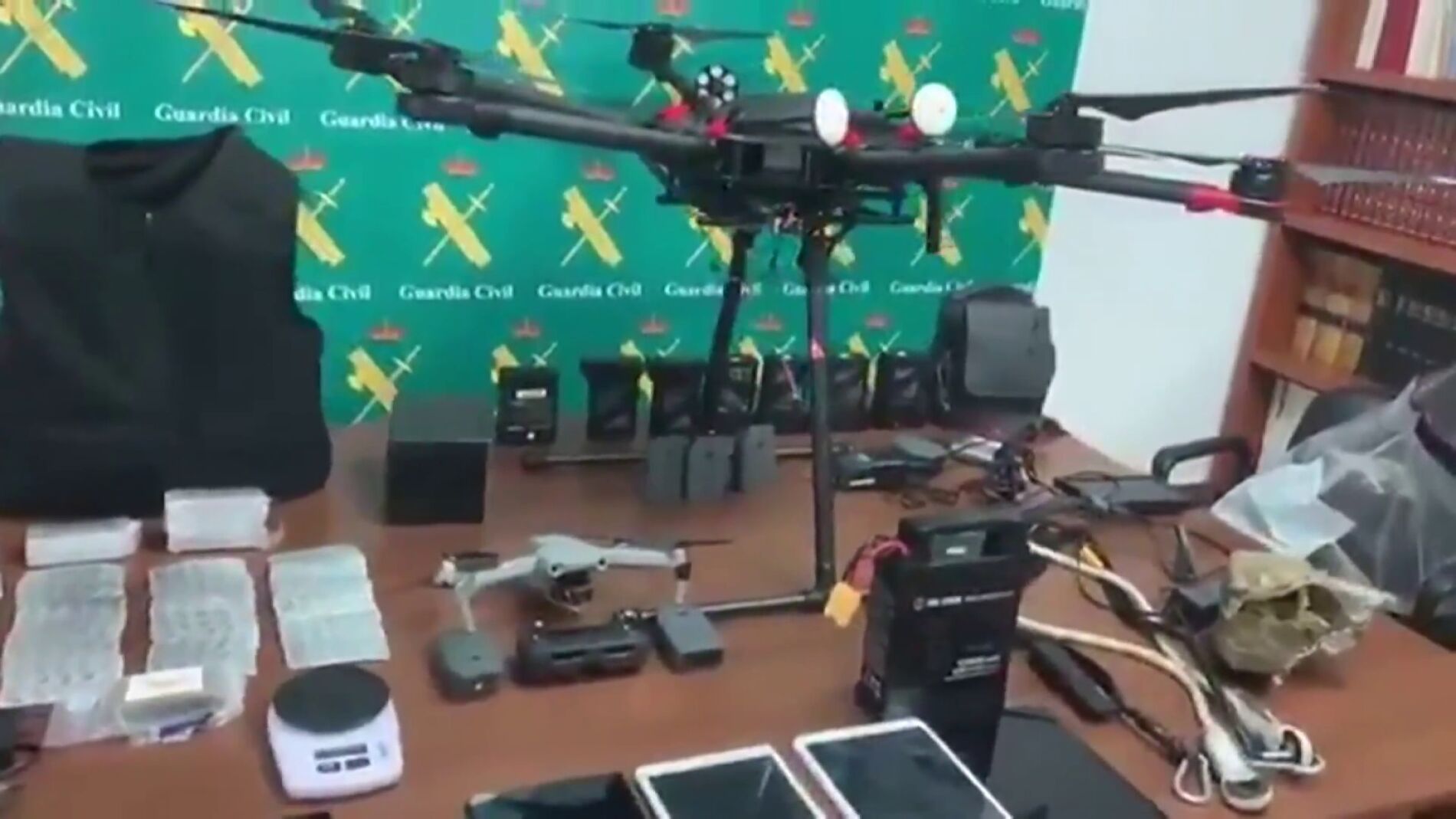 Desmantelada una red tr&aacute;fico de drogas que utilizaban los narcodrones para operar