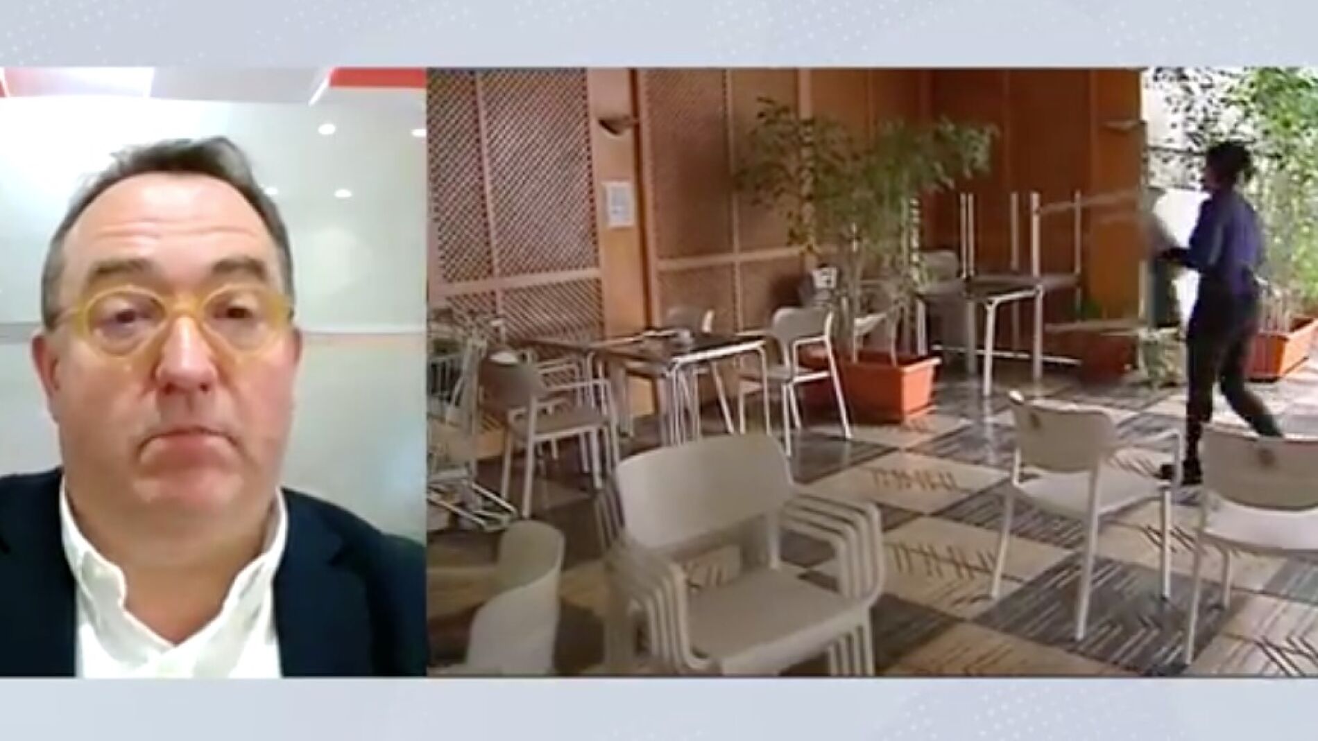 Jos&eacute; Luis Yzuel, presidente de los hosteleros de Espa&ntilde;a: "No se nos puede criminalizar"