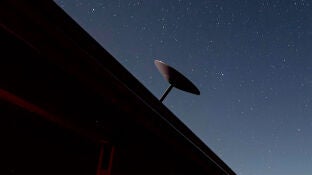 Una antena de Starlink